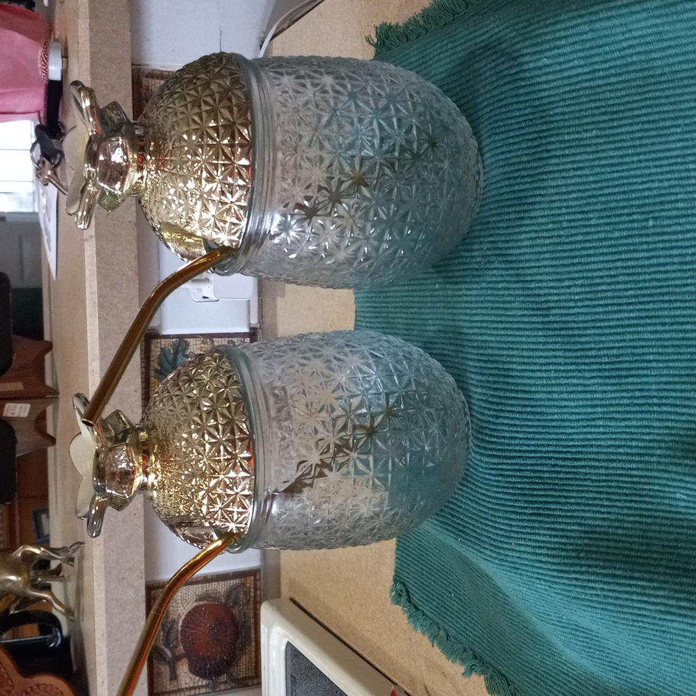 Two pineapple tumblers